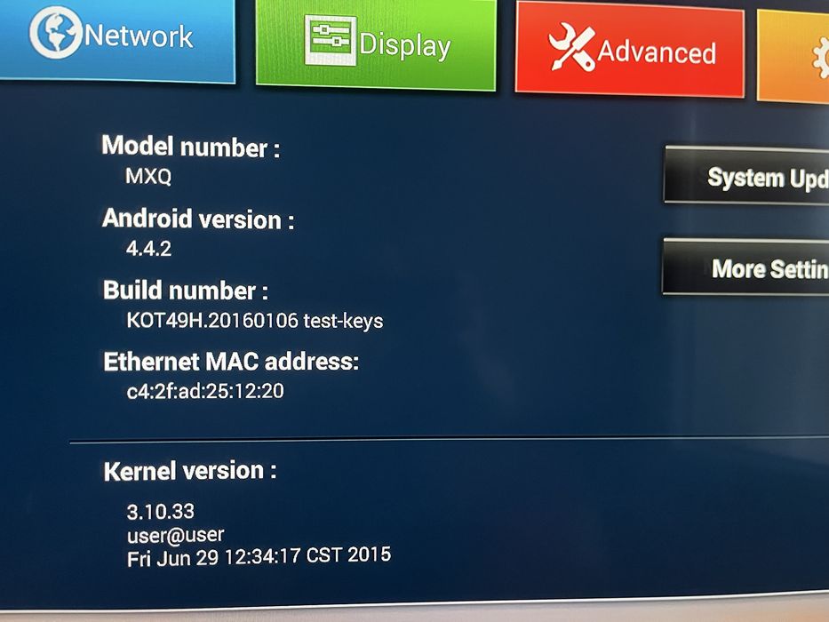 Андроид приставка MX Q