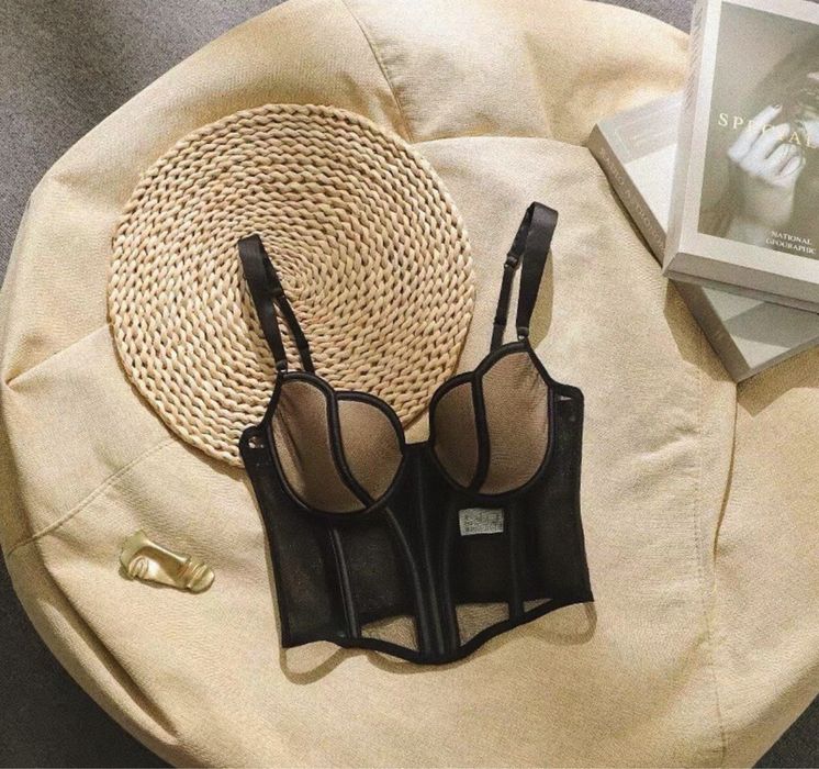 Топ Корсет прозорий сітка