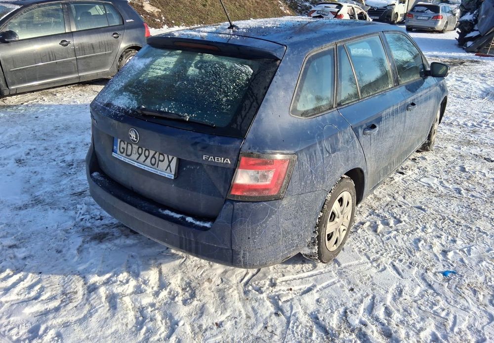 Skoda Fabia III kombi 2018 rok 1,0mpi LPG 165 tys km uszkodzony