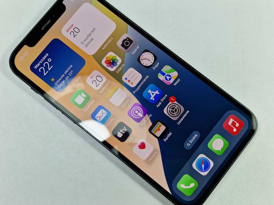 iPhone 12 128GB / 79% / Grade A- / Black / Gwarancja 12 miesięcy