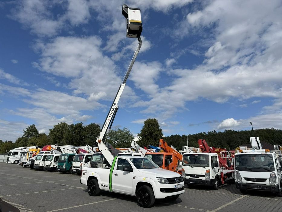 Volkswagen Amarok  Podnośnik Koszowy 4x4 11m Versalift LT-110-TB Zwyżka UDT Wumag P7