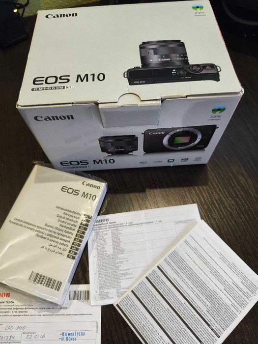 Фотоапарат Canon EOS M10 15-45mm IS STM Kit