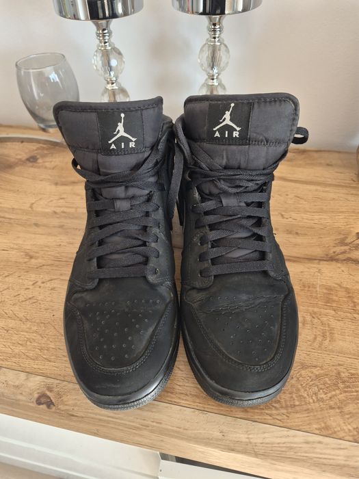 Buty Air Jordan 1 Mid 45 czarne