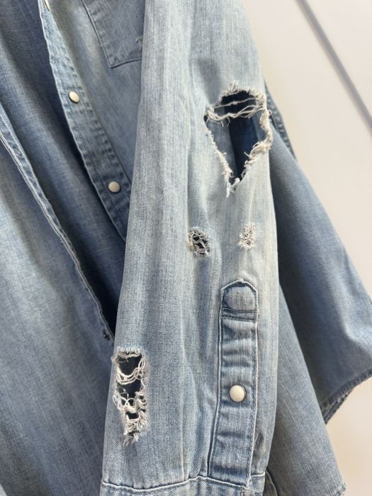 Męska koszula jeansowa GAP L