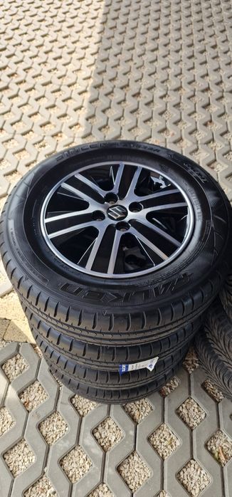 Na sprzedaz NOWY KOMPLET kół- felgi aluminiowe Suzuki, opony 185/70/14