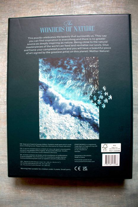 Puzzle 500 peças — Waves, Printworks