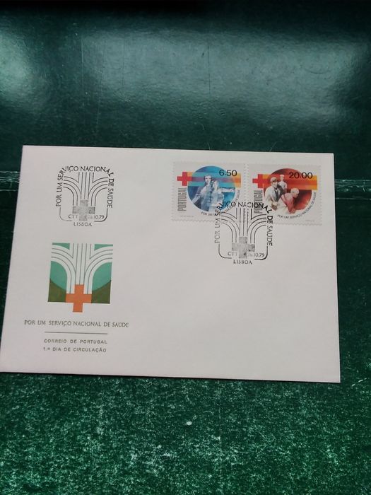 1979 FDC Por Um servico Nacional De Saúde MNH **