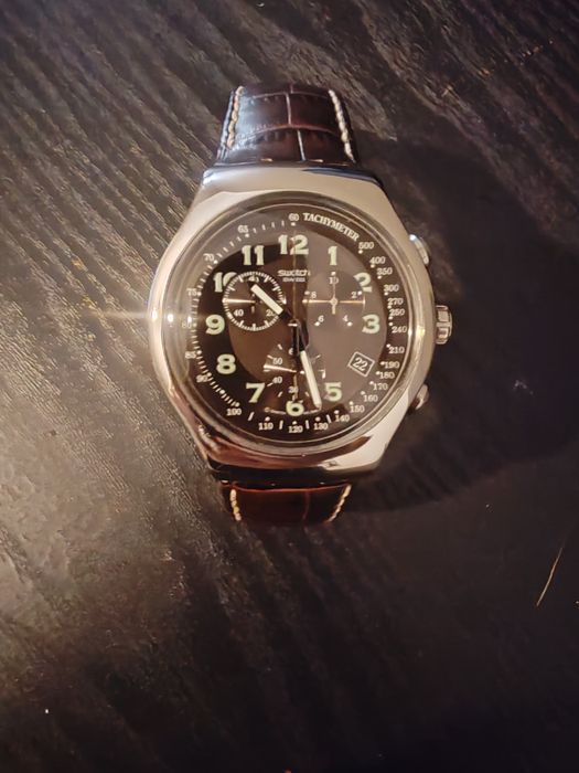 Swatch irony your turn castanho