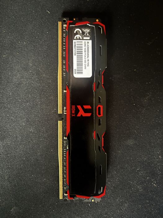 GOODRAM 16GB (1x16GB) 3200MHz CL16 IRDM X Black. ( Używany)