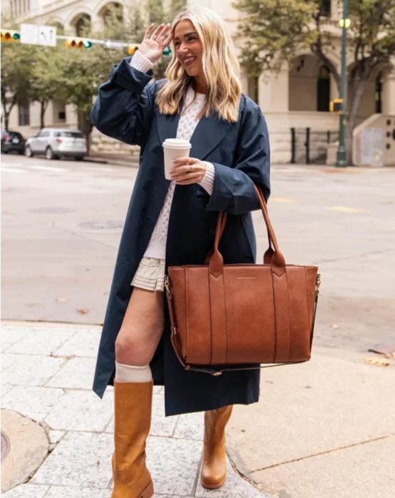 Mala Poppy & Peonies Multitasker Chestnut