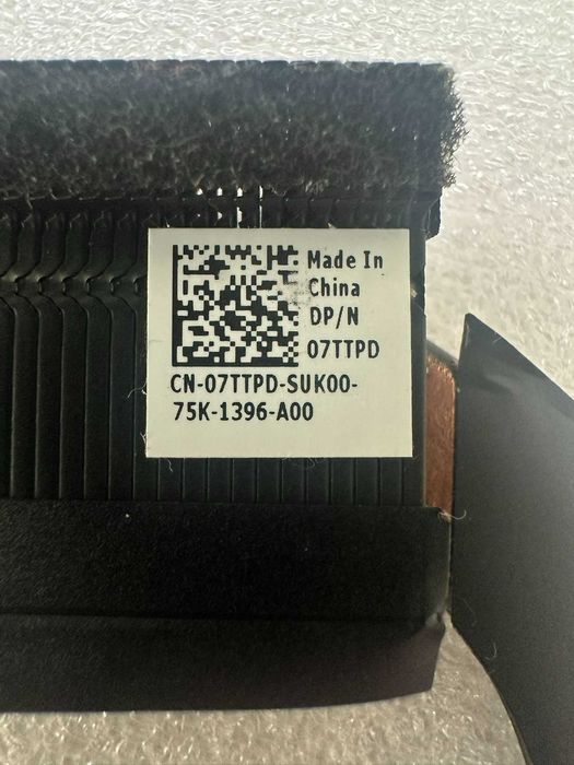 Dell Latitude E5570 (07TTPD AT1EO0010AL) радіатор система охолодження