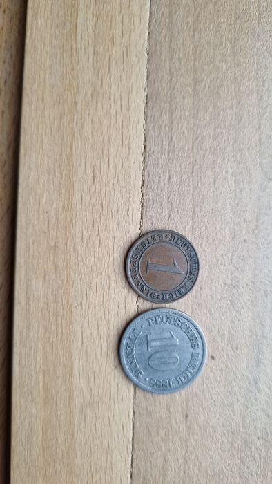 Moedas antigas variadas