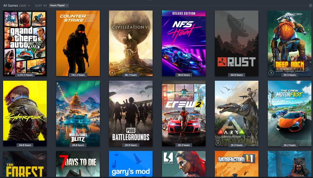 steam аккаунт з великою кількістю ігор та іншого.