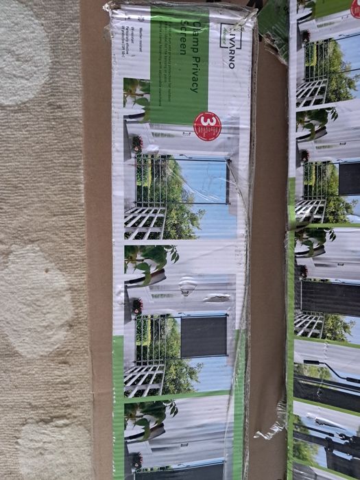 Osłona na balkon teleskopowa. 3 sztuki -120  zl za sztukę
