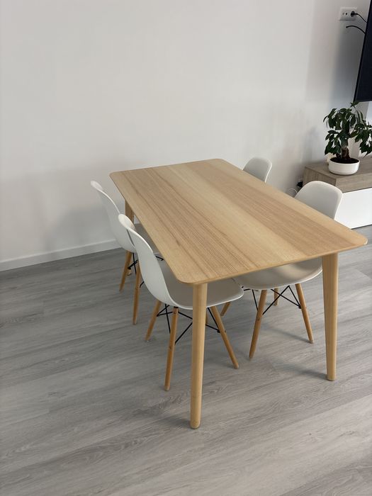 Mesa de Jantar IKEA LISABO 140x78