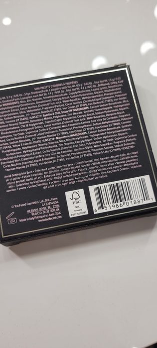 Nowa paleta born this way too faced