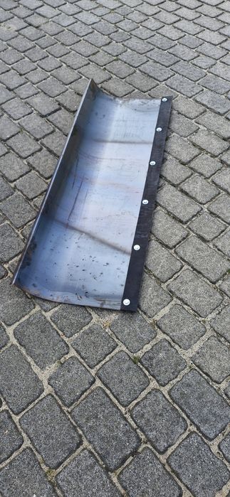 Blacha na pług do śniegu 125 cm, 150 cm z gumą do traktorka