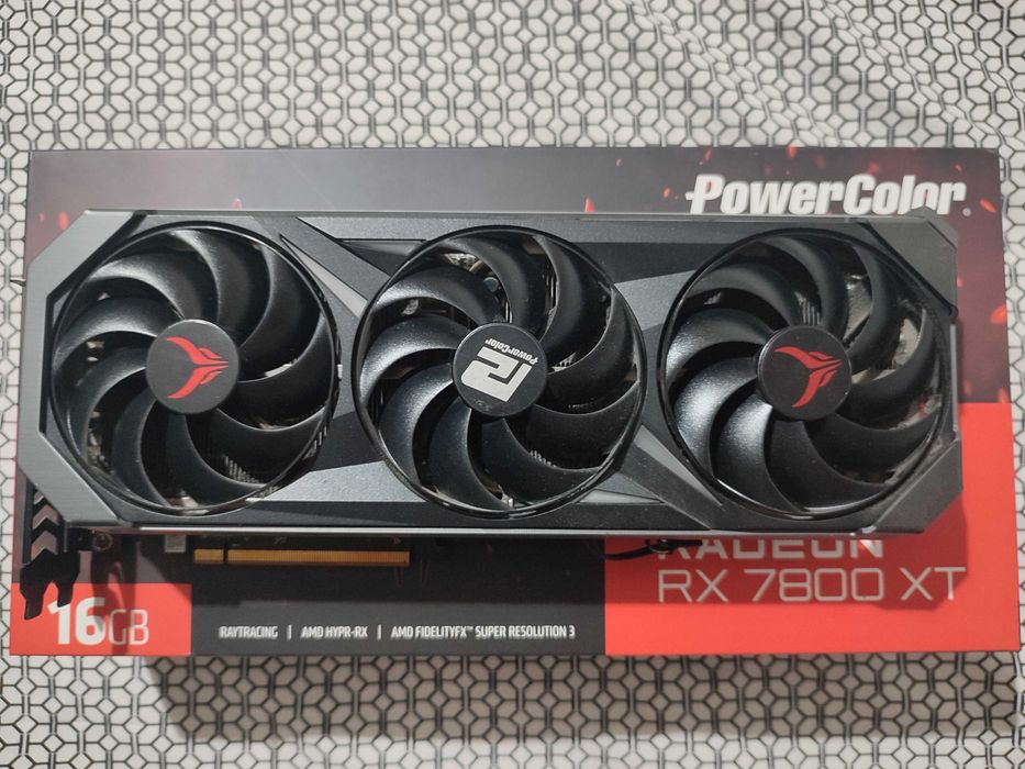 RX 7800 XT Powercolor Red Devil (como nova)