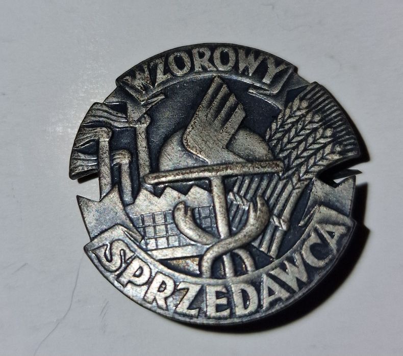 Odznaka przywieszka Wzorowy Sprzedawca