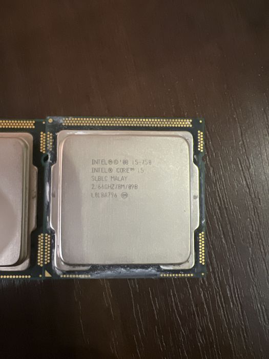 Продам процесори Intel core I5-750 2,66 GHZ/8m/09B