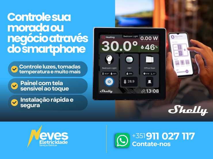 Venda e Instalação Shelly – Automação e Domótica Residencial