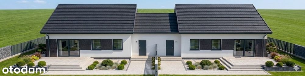 Dom parterowy 116,60 m² z garażem w zabudowie bliźniaczej - Widok 4
