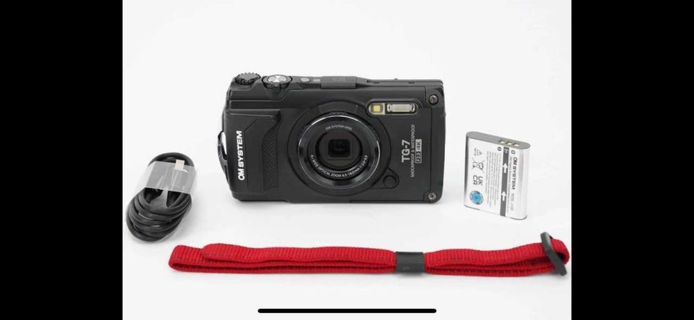 OM SYSTEM Tough TG-7 czarny nowy