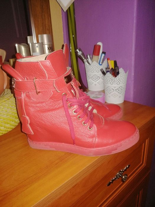 Sneakersy czerwone