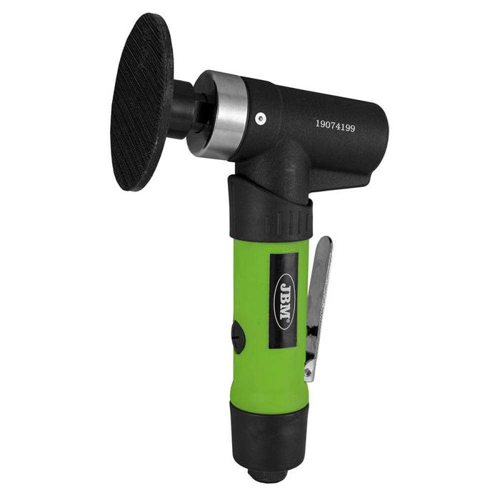 Kit polidora pneumática para faróis 75mm + oferta 3 esponjas