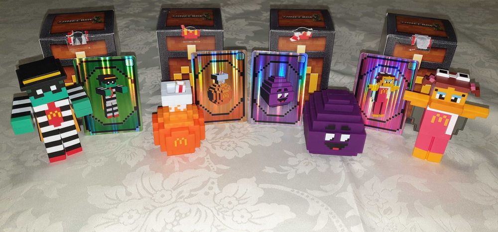 Figuras Mcdonalds Minecraft