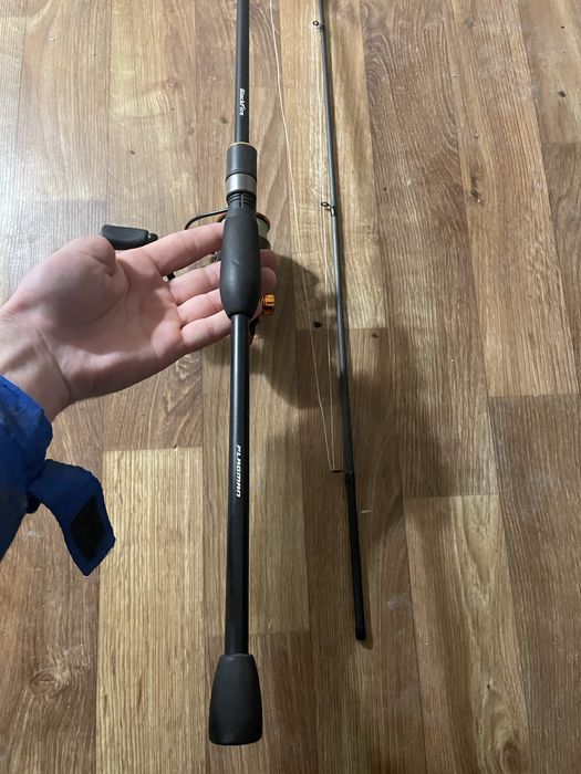 Продам спінінг блек фаєр 2.44м5-15г