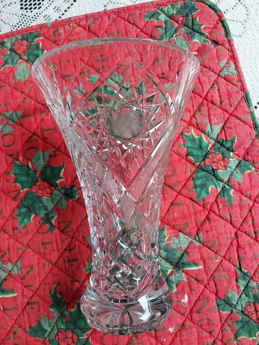 Krysztaly wazony PRL