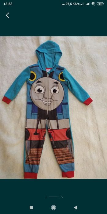 Disney.  Сліп. Піжама флісова. Кенгурумі