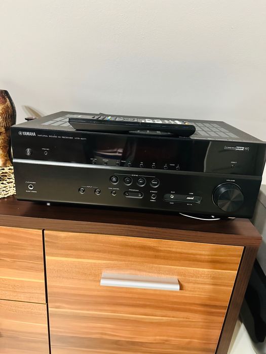 Amplituner Yamacha + kolumny pureacoustics