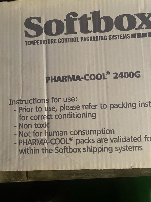 Хладоэлемент Softbox PHARMA-COOL 2000/2400 г