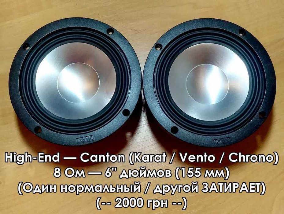 Динамики НЧ/СЧ/ВЧ —— Seas Vifa P11 / P17