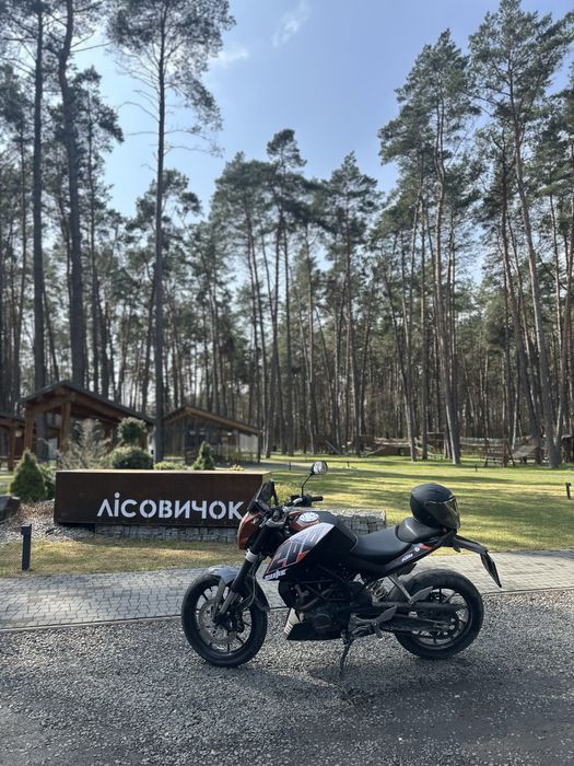 KTM 2015 DUKE 200  на доках