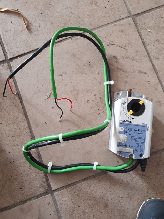 Siłownik przepustnicy wentylacja