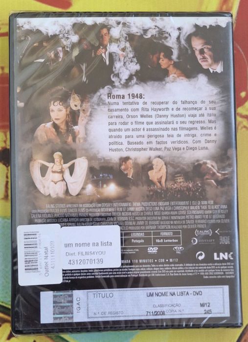 DVD - Filme - Um nome na lista (Novo, original e selado)