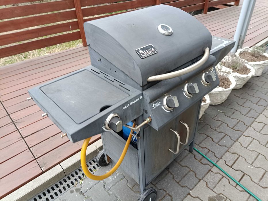 Grill gazowy ogrodowy – używany,