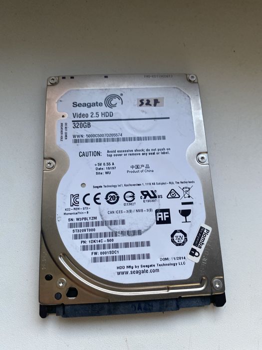 Dysk hdd Seagate 2.5cala 320gb