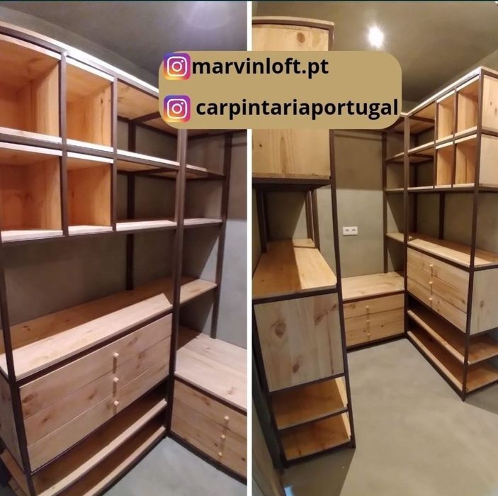 Móveis para sótão e arrecadação