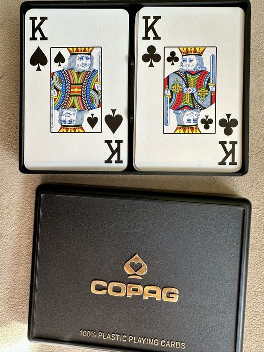 Baralho lavavel, de plastico