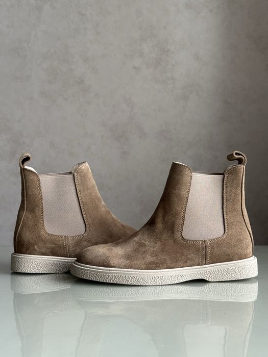 Жіночі челсі замшеві 37-24 см