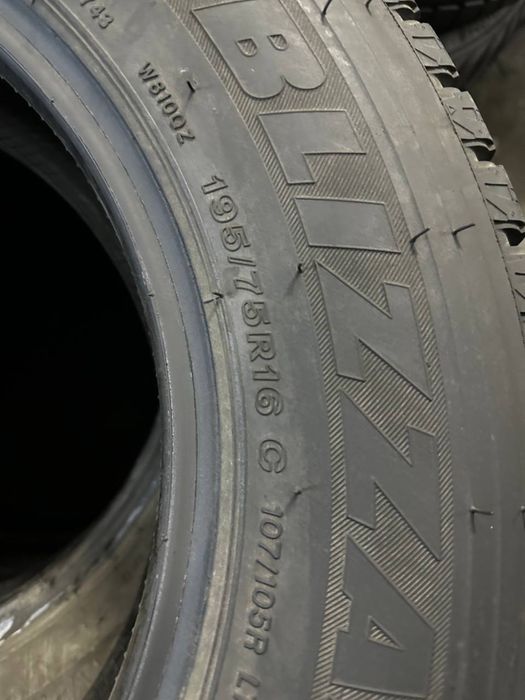Автошини літні BRIDGESTONE 195/75/16C (4шт) Резина,Колеса,Гума,Скати,