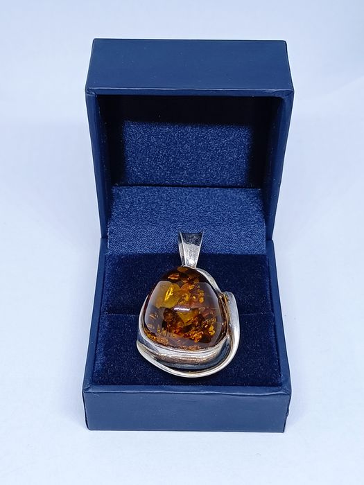 Unikatowa zawieszka ze srebra, srebro 925