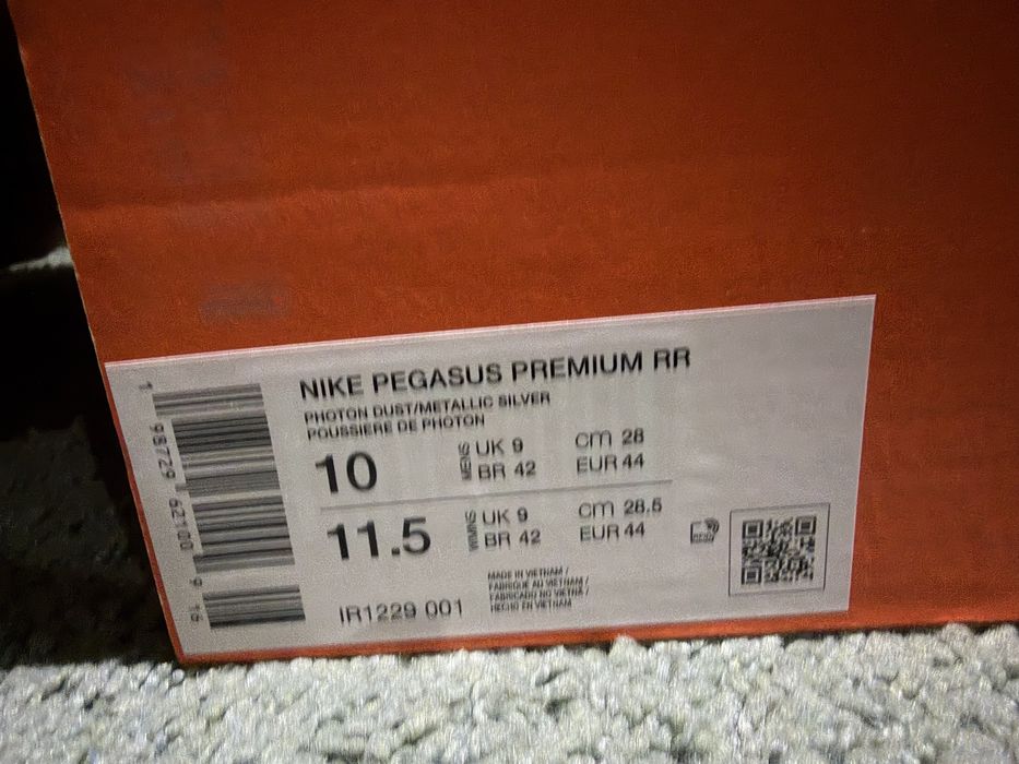 Nike Pegasus Premium Branco - 44UE - Usada 1 vez - Estilo: IR 1229 - 001