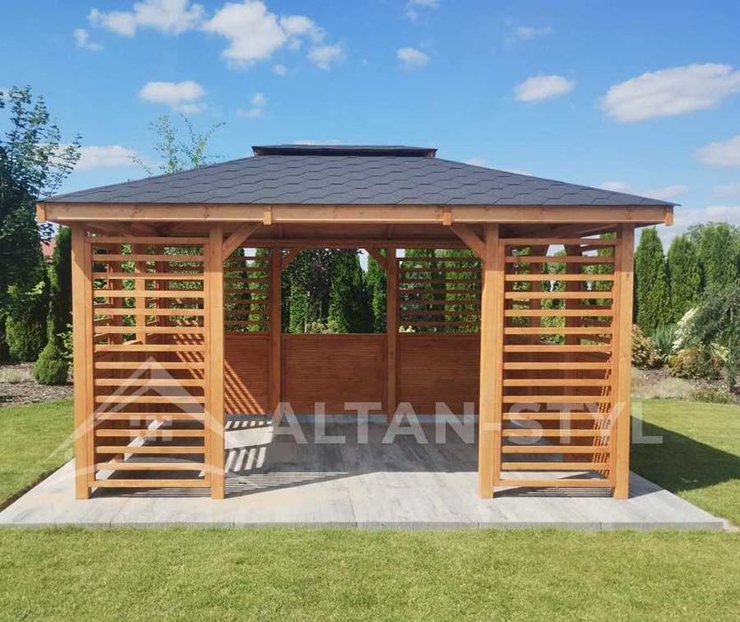 Altany, altanki, wiaty, altanka ogrodowa ANIELA 3x4m PRODUCENT