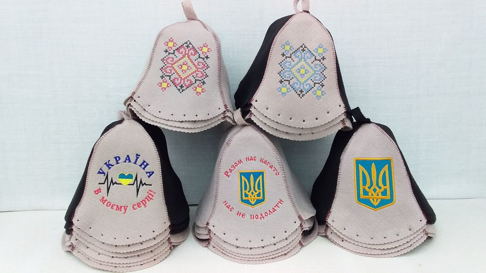 4 мм плотный фетр термо шапка в баню сауну лазню качество