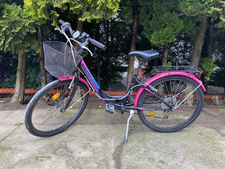 Rower saveno 24 calowe dla dziewczynek